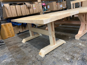 72" L x 36" Dining Table - you pick stain color
