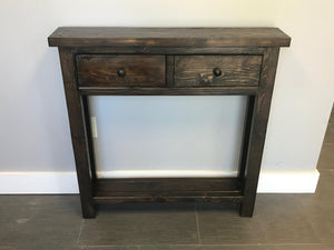 Faux Drawer Console Table