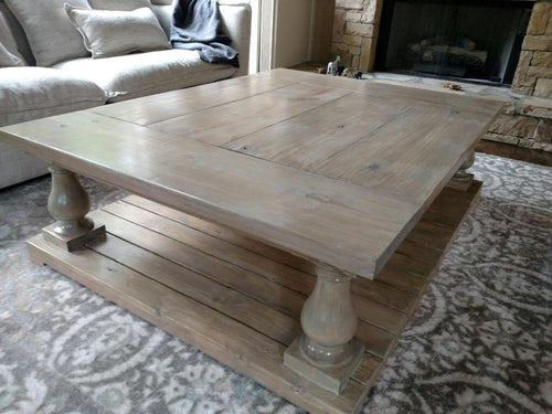 Hand Turned Coffee Table