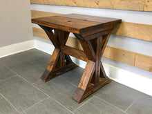 Load image into Gallery viewer, Double X End Table