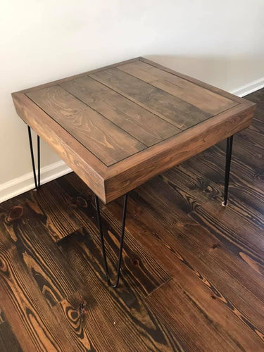 Hairpin End Table