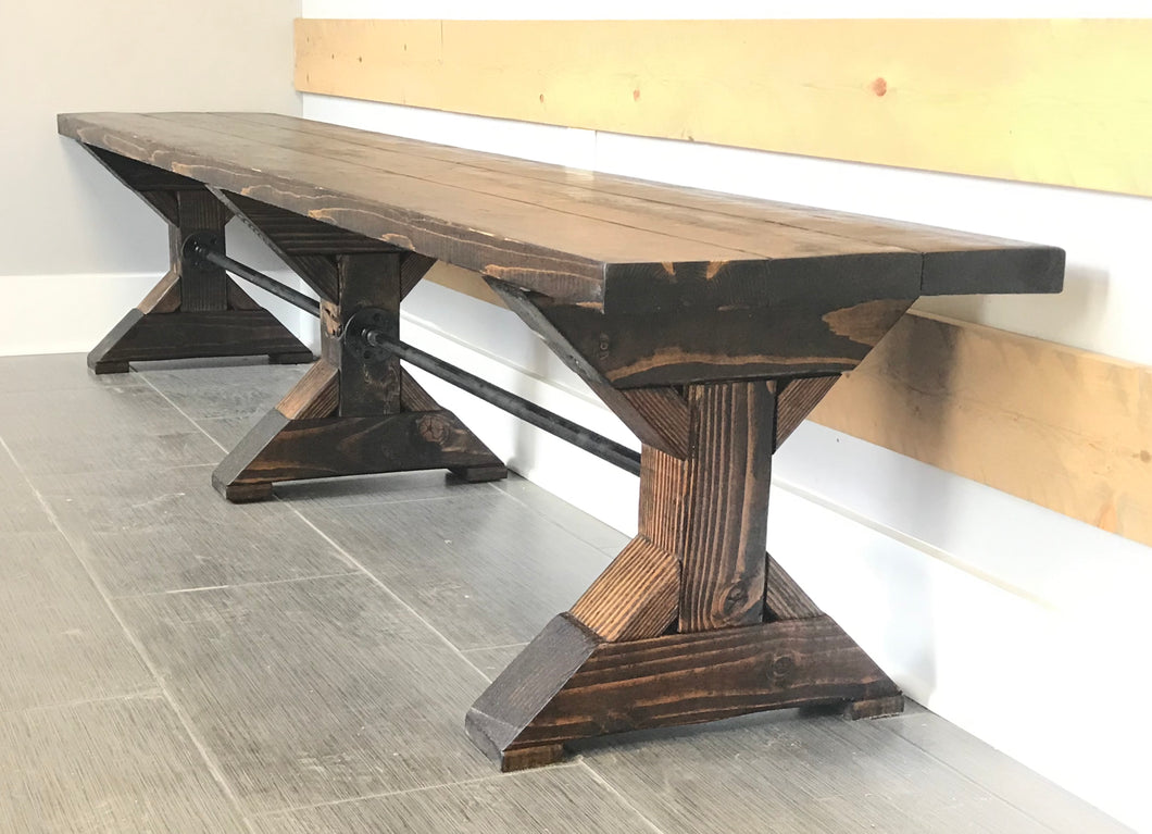 Chunky Triple X with Metal Bench