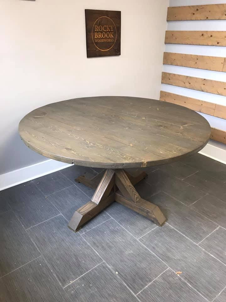 Round X Dining Table