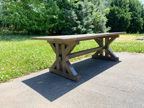 90” L x 37” W Dining Table