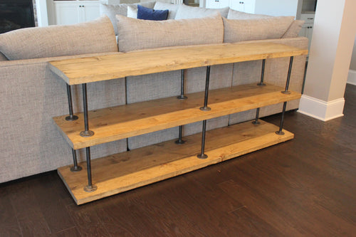 Industrial Console Table