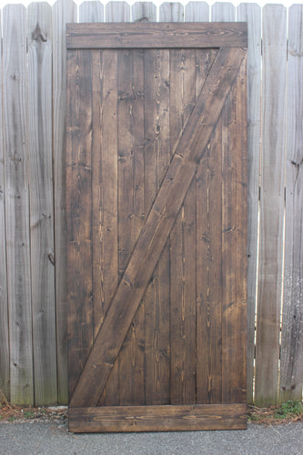Z Brace Barn Door