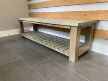 Load image into Gallery viewer, Entry Way Storage Bench
