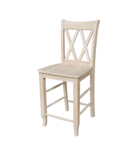 Double X Counter Height Chair / Stool