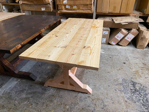 84” L x 37” W Dining Table - you pick stain