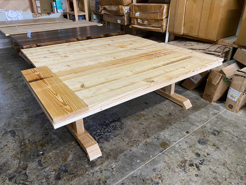 93” L x 45” W Dining Table - you pick stain