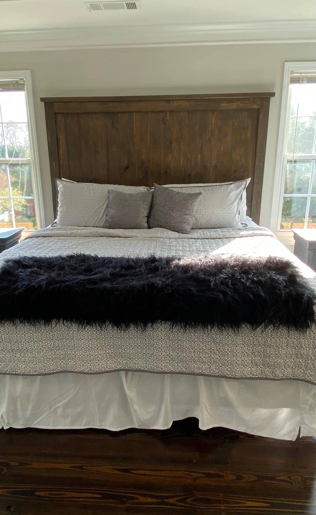Tall Plank Headboard